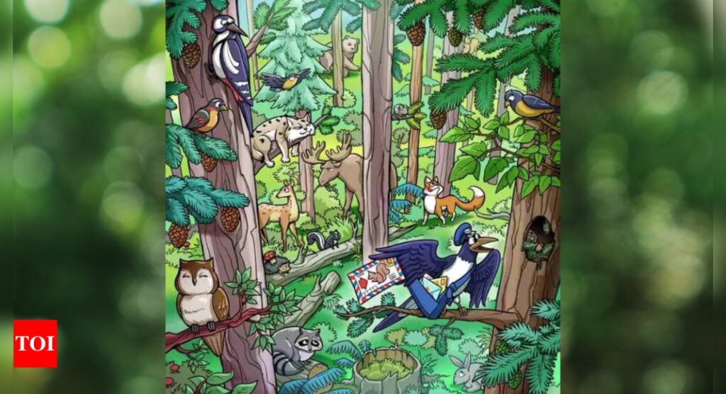 Brain Teaser: Are you smart enough to spot a squirrel in this jungle? |