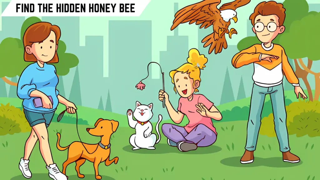 Brain Teaser: Test your visual prowess by finding the Hidden Honey Bee in 6 seconds!