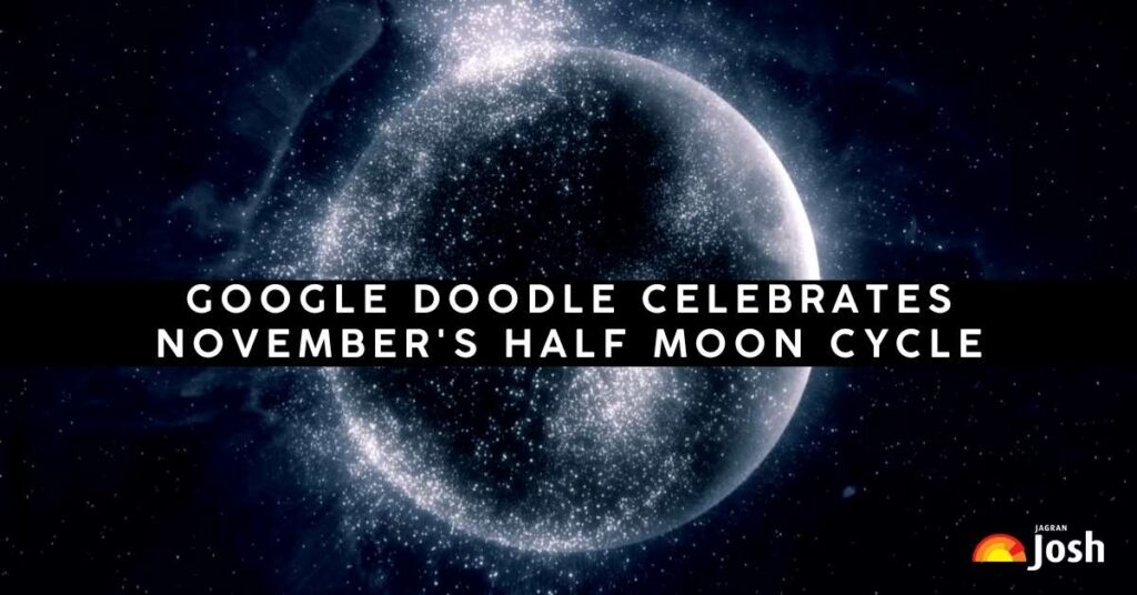 Google Doodle Celebrates Rise of the November's Half Moon Cycle