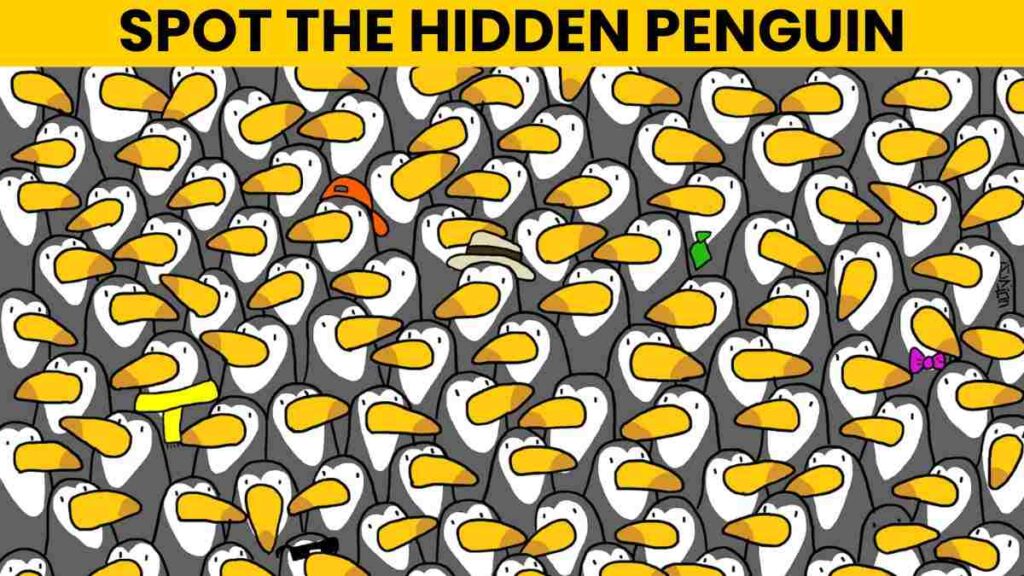 Optical Illusion IQ Test: Can You Spot The Penguin Among The Toucans In 5 Seconds?