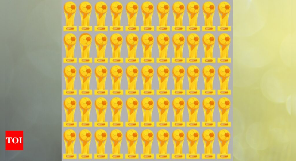 Optical Illusion: Only a true sportsperson can spot 3 different trophies |