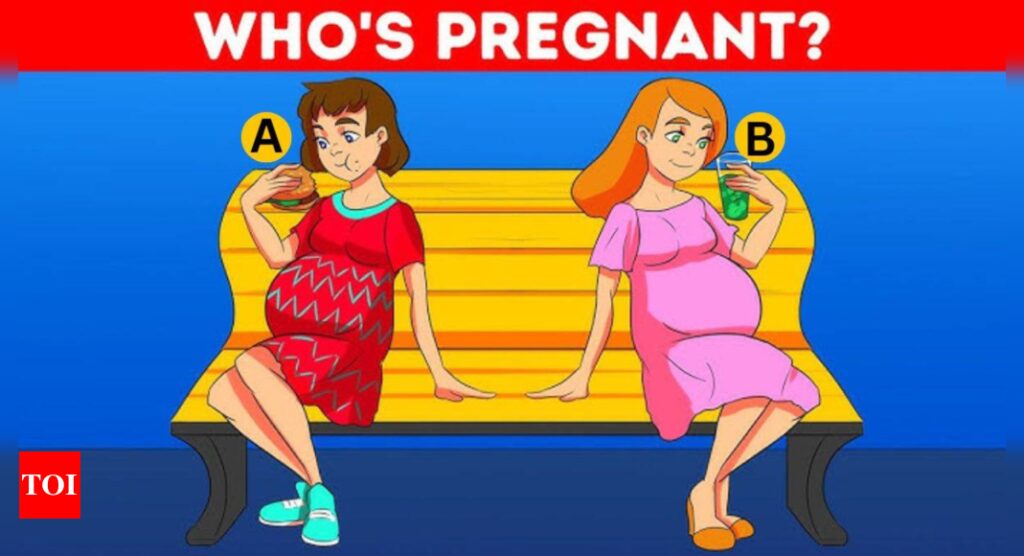 Optical Illusion: Only the most observant person can tell which woman is pregnant