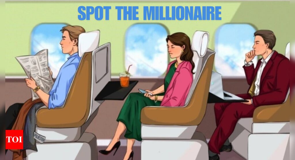 Optical Illusion: Only the one with dollar eyes can spot the fake millionaire