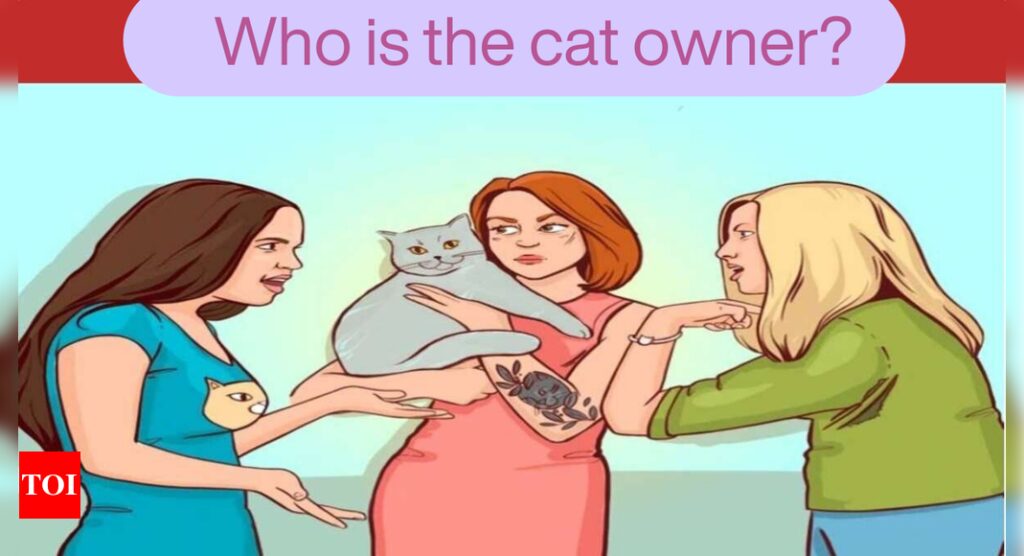 Optical illusion: Who is the cat owner? Spot her in under 8 seconds