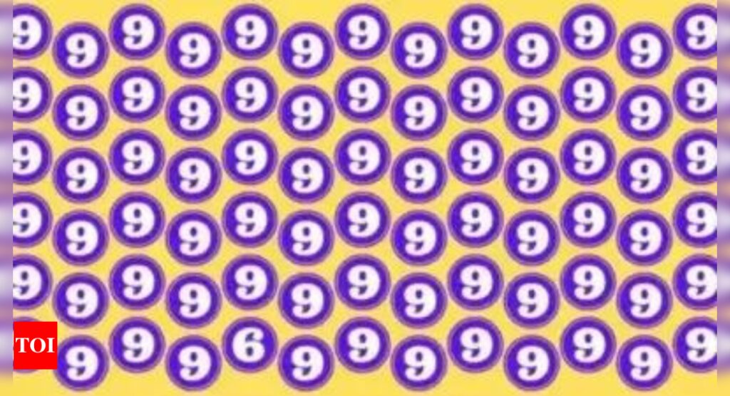 Puzzle: Test your brain: Only people with a young mind can spot the number '6' |