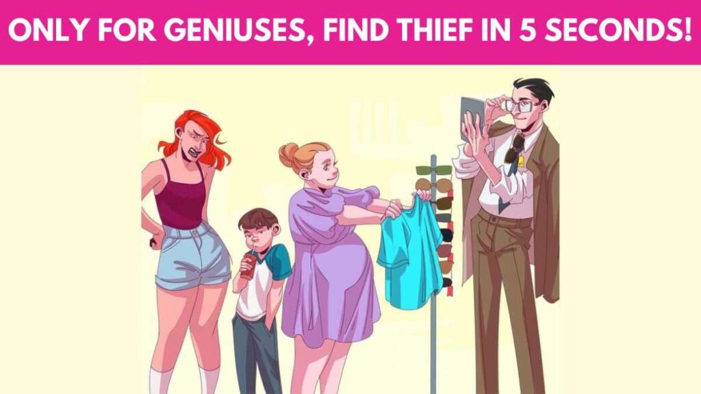 Who's the Thief? Only 2% of Bright Minds Can Pass This IQ Test in 5 Seconds!