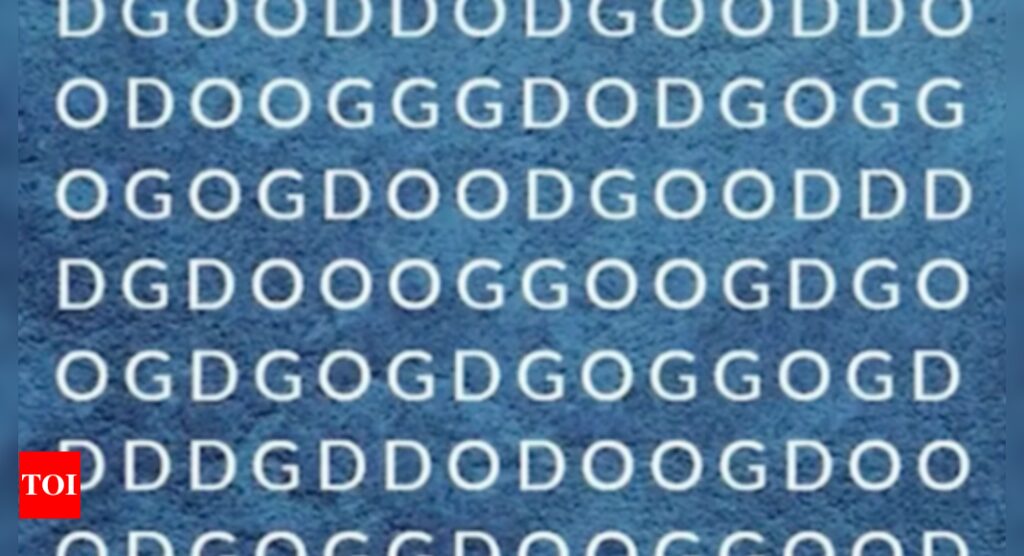 Brain Teaser: You are a true geek if you can find the word “Dog” in 10 seconds |