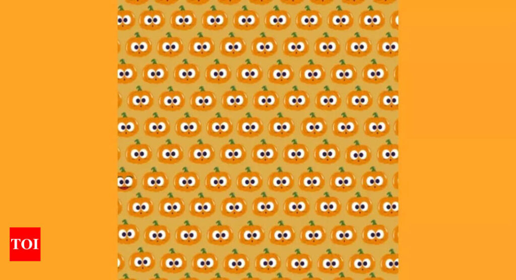 Halloween optical illusion: Can you find the glamorous pumpkin hiding in this image?