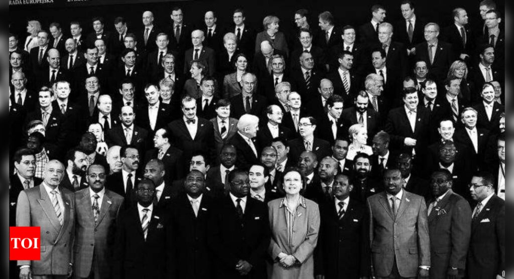 Optical Illusion: Can you identify the hidden panda among the executives in the picture? |