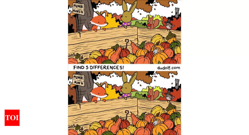 Optical Illusion: Only those with sharp eyes can spot 5 differences in these images |