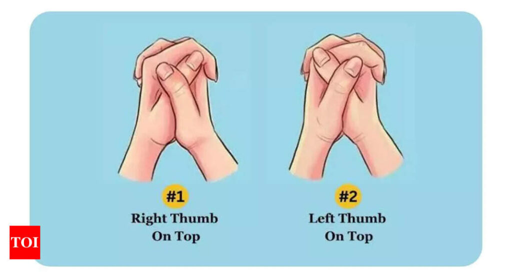 Personality Test: The way you cross your thumb can tell these deep secrets about you