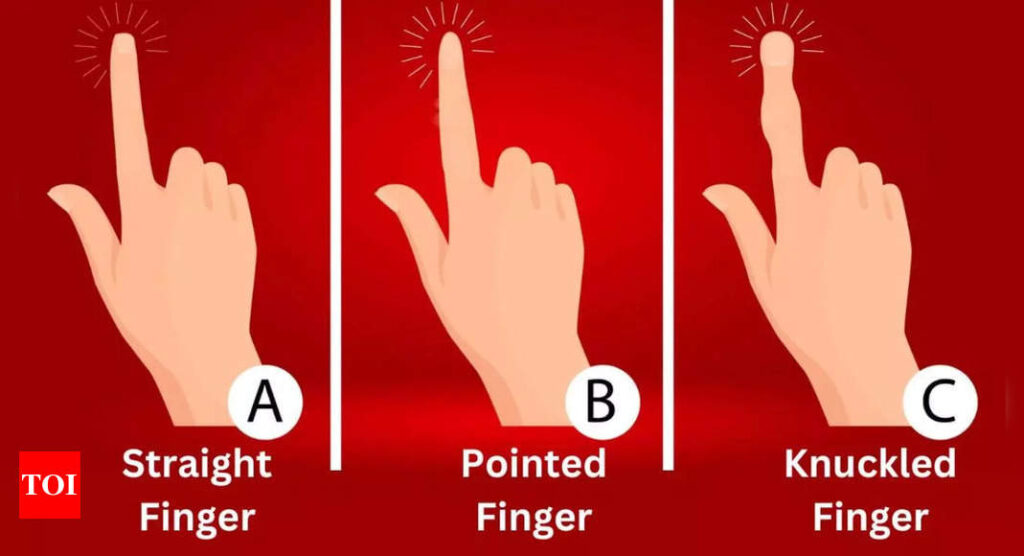 Personality Traits: The shape of your index finger can reveal your personality traits |