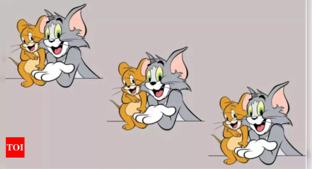 Which one of these Tom and Jerry pictures is the odd one out?