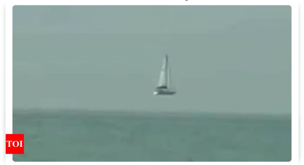 Optical illusion: Can you tell what's making this boat fly?